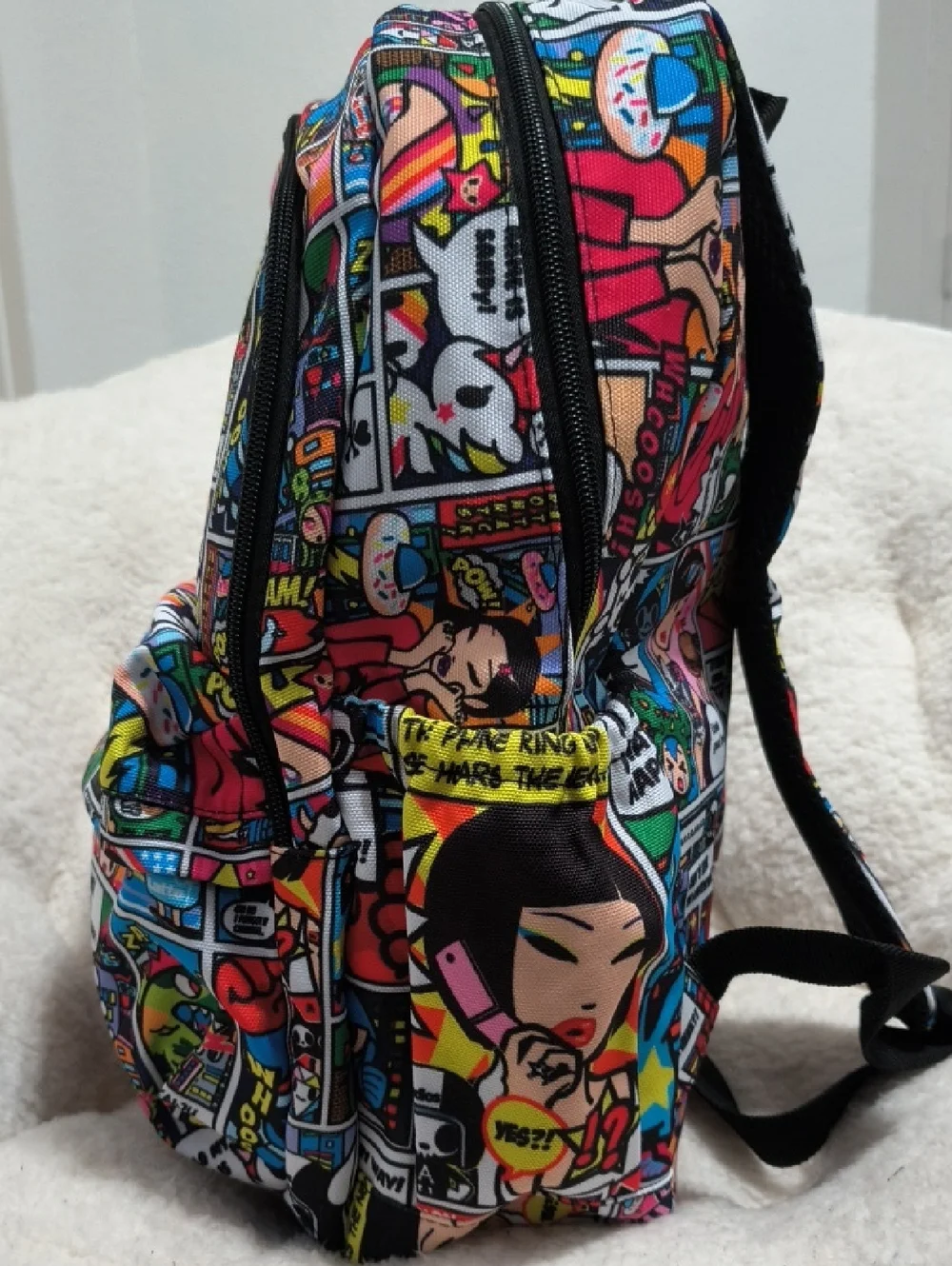 TOKIDOKI ADIOS MultiColor Backpack - Picture 6 of 12